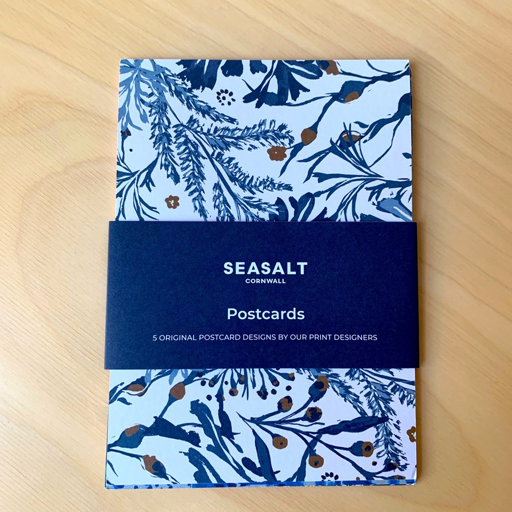 NWT SEASALT Cornwall Set of 5 Postcards
